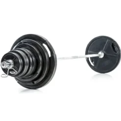 Best Olympische Halterset 145 kg Rubber-⁠Gripper Olympische Haltersets 50 Mm|Aanbiedingen