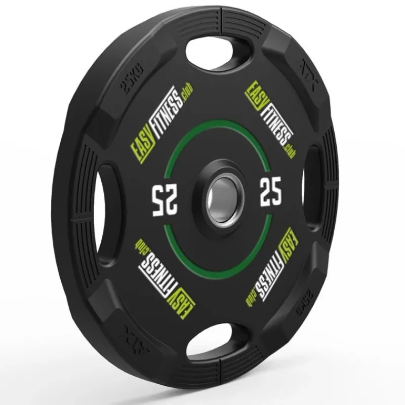 Best Polyurethaan 4-Grip Halterschijven - Eigen Logo Olympische Halterschijven 50 Mm