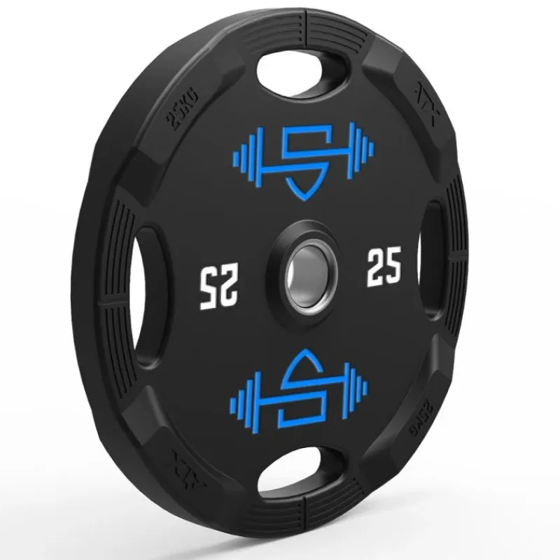 Best Polyurethaan 4-Grip Halterschijven - Eigen Logo Olympische Halterschijven 50 Mm