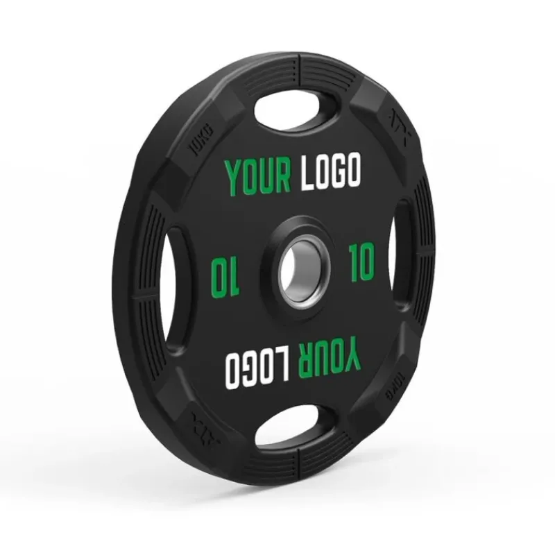 Best Polyurethaan 4-Grip Halterschijven - Eigen Logo Olympische Halterschijven 50 Mm