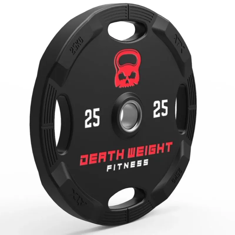 Best Polyurethaan 4-Grip Halterschijven - Eigen Logo Olympische Halterschijven 50 Mm