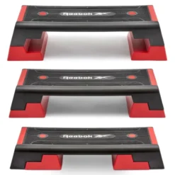 Clearance Reebok Step - Zwart/rood Fitness Steps
