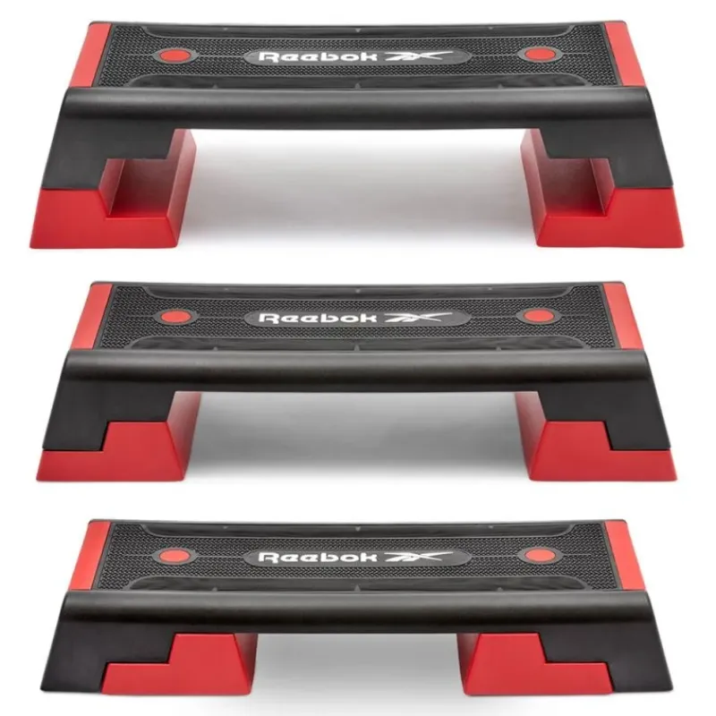 Clearance Reebok Step - Zwart/rood Fitness Steps