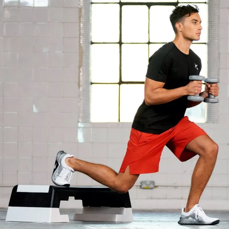 Hot Reebok Step - Zwart/wit Fitness Steps