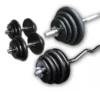 Clearance Rubberen Complete Set 78kg Standaard Haltersets 30 Mm