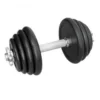 Sale Rubberen Dumbbell 15 kg / 1 kg stappen Standaard Haltersets 30 Mm