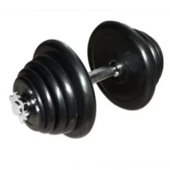 Sale Rubberen Dumbbell 25 kg / 1 kg stappen Standaard Haltersets 30 Mm