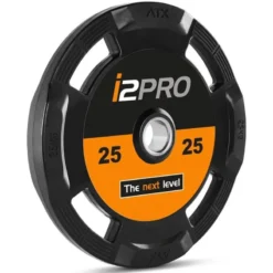 Clearance Rubberen 4-⁠Grip Halterschijven -⁠ Eigen Logo Olympische Halterschijven 50 Mm