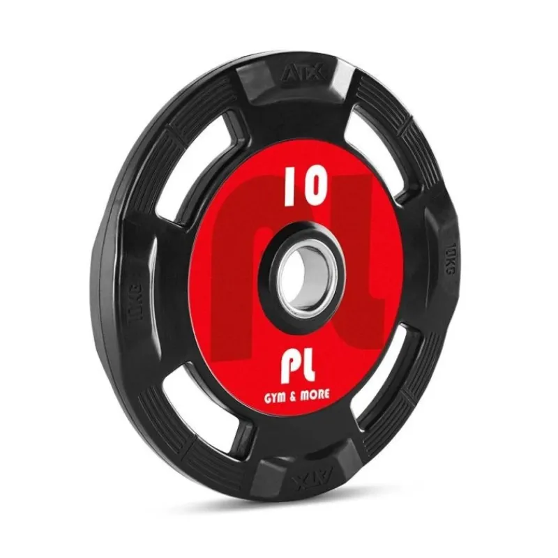 Clearance Rubberen 4-Grip Halterschijven - Eigen Logo Olympische Halterschijven 50 Mm