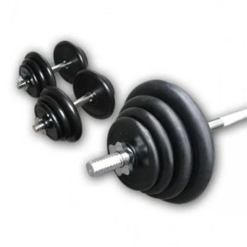 Hot Rubberen Halter Plus Set 70kg Standaard Haltersets 30 Mm