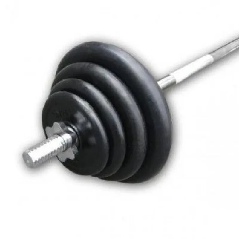 Discount Rubberen Halter Set 47,5kg Standaard Haltersets 30 Mm