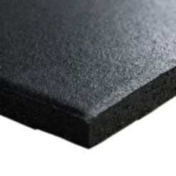 New Rubbertegel 100 x 100 x 2 cm - CleanFit - Zwart Bekijk Assortiment...|Rubbertegels