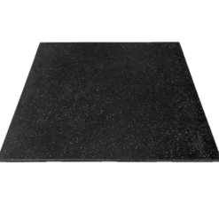 Clearance Rubbertegel 100 x 100 x 2 cm - CleanFit - Zwart/grijs Rubbertegels|Bekijk Assortiment...