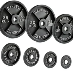 New Standard Barbell Olympic Plates Olympische Halterschijven 50 Mm