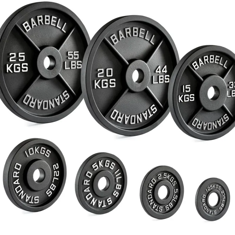 New Standard Barbell Olympic Plates Olympische Halterschijven 50 Mm