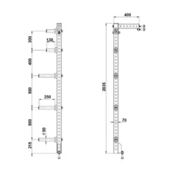Online Storage Extension voor Half Rack HRX-780 Toebehoren|Half Racks