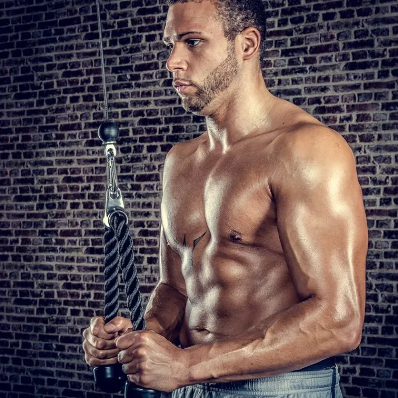 Triceps Touw - 70 cm Power Bands 104 Cm|Polsbeschermers