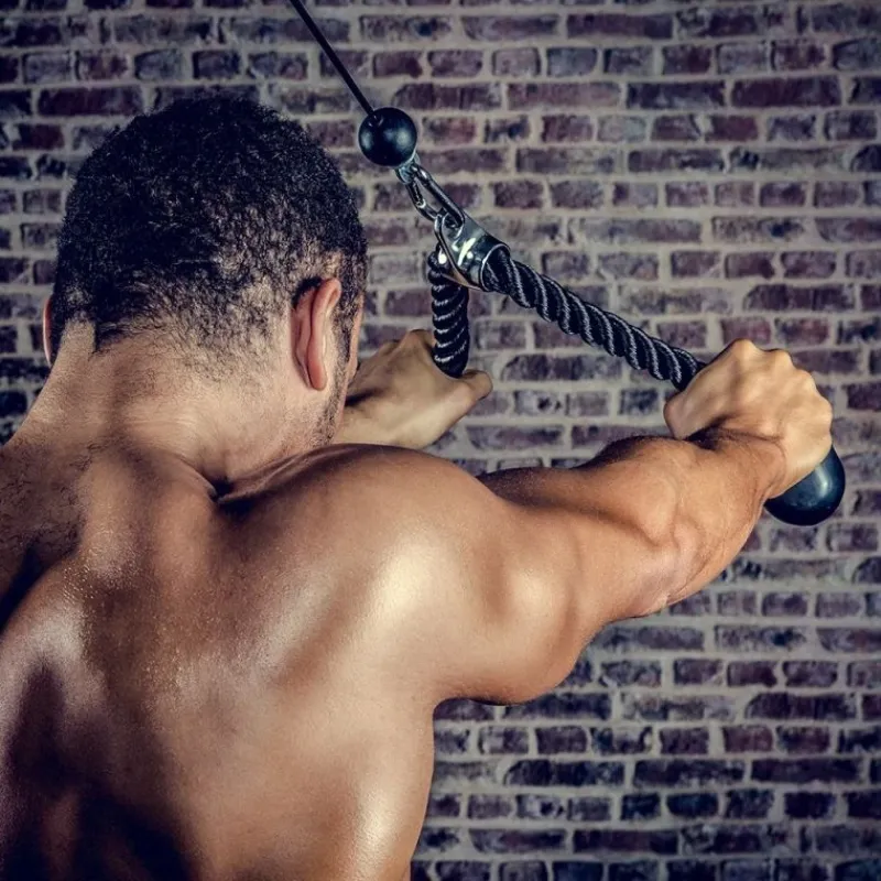Triceps Touw - 70 cm Power Bands 104 Cm|Polsbeschermers