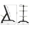 Sale Weight Rack -⁠ Ovaal -⁠ 30 mm Voor Halterschijven